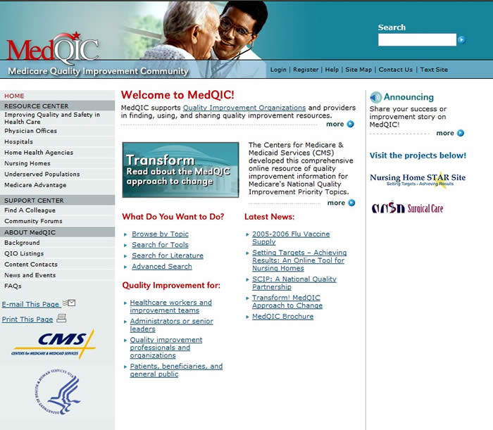 MedQIC Web site